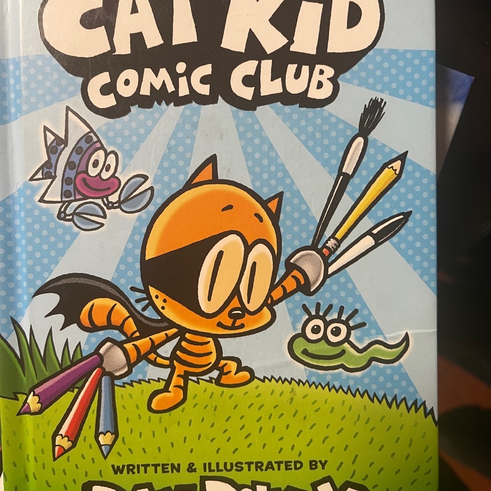 Cat kid comic club by Davey Pikey